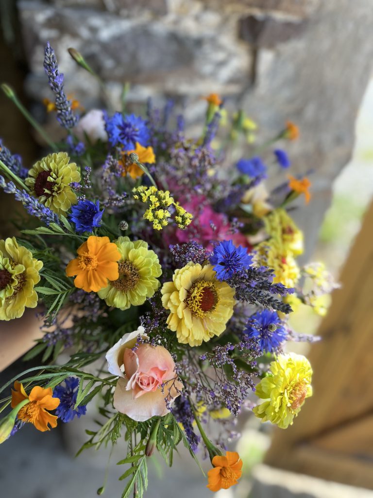 Bouquet de fleurs de la mariée